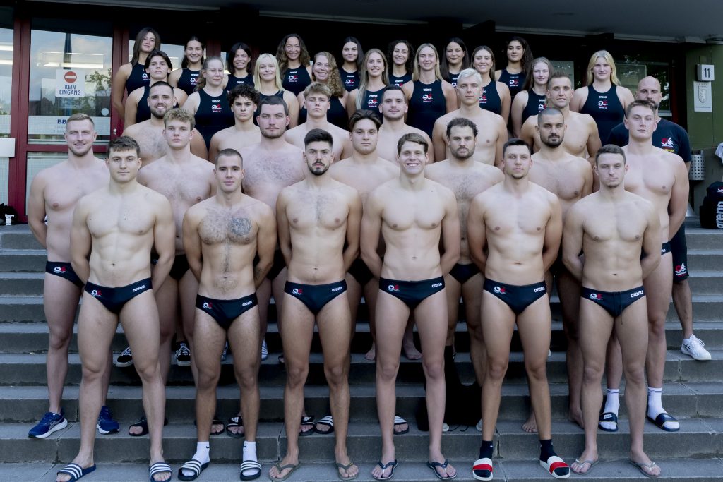 Mannschaftsfoto Wasserball Herren Spandau 04